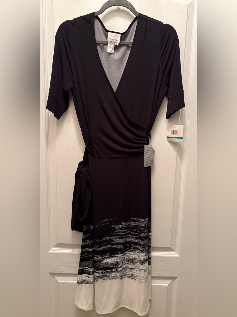 Donna Morgan Wrap Dress from Nordstrom 16 NWT